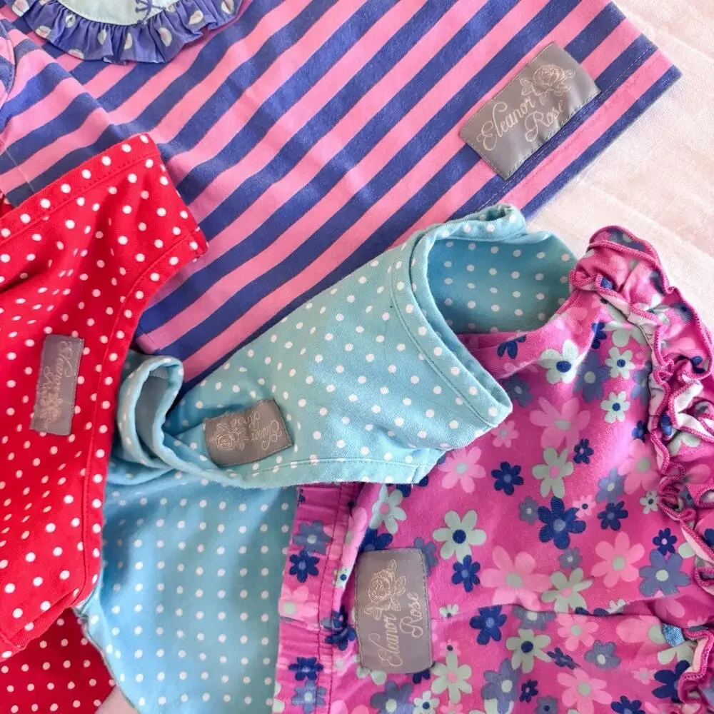 Eleanor Rose Bundle Toddler Girls 2T - 5‎ Tanks And 2 Shorts. Boutique.